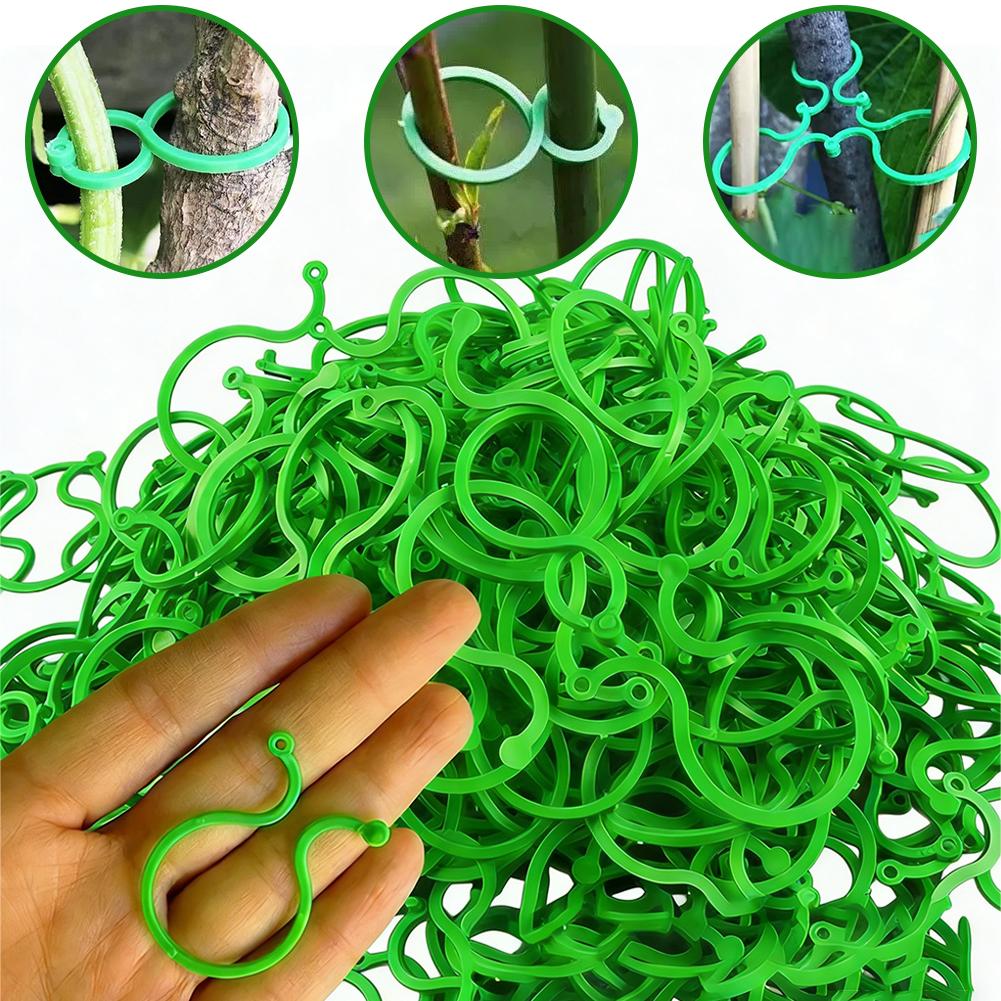 100 Pcs Plant Support Clips He - Vine Climbing Plastic review and price